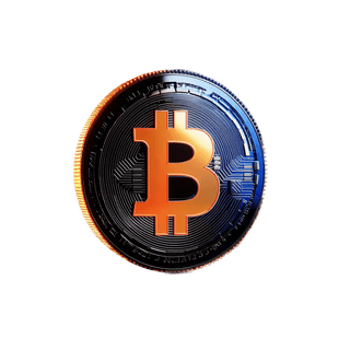 Floating card with crypto market analytics data visuals